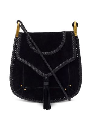 Borsa a tracolla Anahi in pelle scamosciata ISABEL MARANT | PP0342FAC2C11M01BK